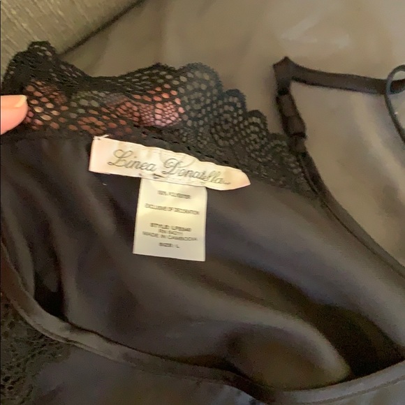 Linea Donatella two piece shorts lingerie lace set - Picture 8 of 11